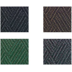 The Andersen Company Waterhog Classic Diamond 4' x 6' Indoor Outdoor Entrance Matting